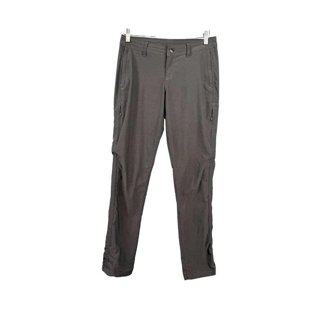 KUHL Trekr‎ Pant Women 4 REG Gray Hiking Outdoor Cargo Cinch Up Style 6353